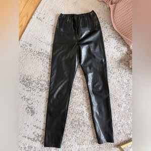 Aritzia Wilfred Free Daria Faux Leather Pants